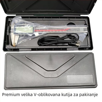 ahead digitalni šubler od nehrđajućeg čelika, punjivi, veliki zaslon, visoka preciznost