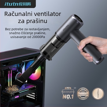Love Totem bežični ručni usisavač za automobil — 7.4V, 120W, 20000 Pa, bežični i napajanje baterijom