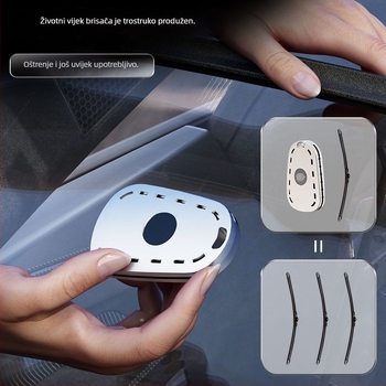 Alat za popravak brisača automobila Restorer, kut struganja 30-45°, ABS materijal, opća kompatibilnost