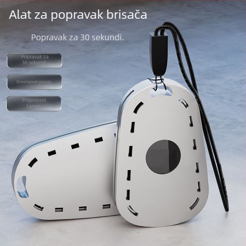 Alat za popravak brisača automobila Restorer, kut struganja 30-45°, ABS materijal, opća kompatibilnost