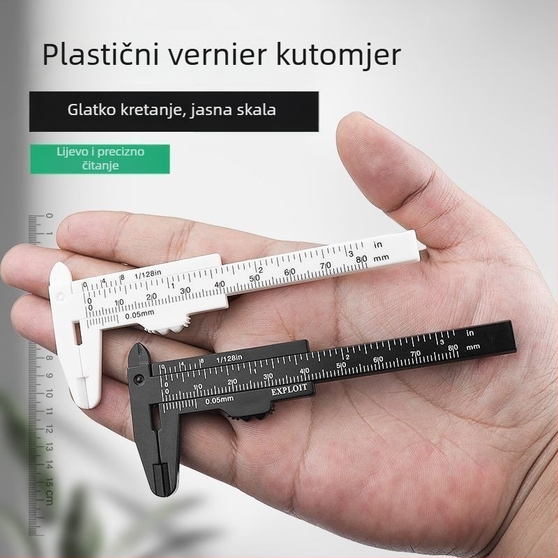 Digitalni šubler od plastike, za kućnu upotrebu, nakit, visoka preciznost