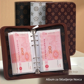 Bilježnica Sunny Yile Cultural Supplies, kreativni dizajn s razdvojenim listovima, umjetna koža, PP papir, 50–100 stranica