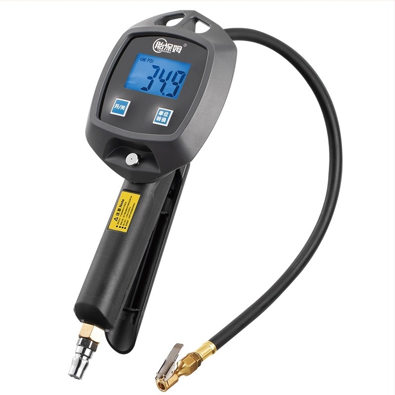 Digitalni mjerač tlaka u gumama automobila s digitalnim zaslonom, raspon 0-200 psi, više jedinica, preciznost 0,01