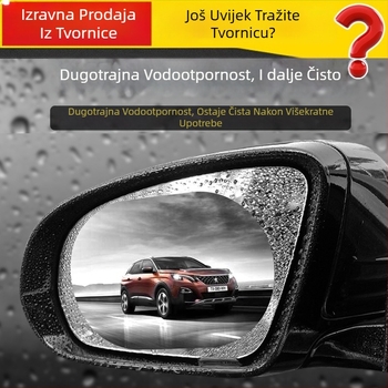 Film protiv kiše za retrovizor i bočne prozore, anti-fog, vodootporan automobil film