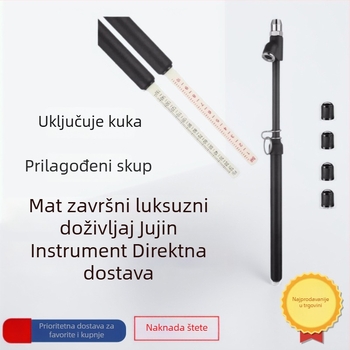 Mat završni set mjerača tlaka za gume za kamione — mjerač tlaka u stilu kemijske olovke, raspon 0–150 psi, točnost 2 psi, Jujin, materijal cink legura/nerđajući čelik/ABS