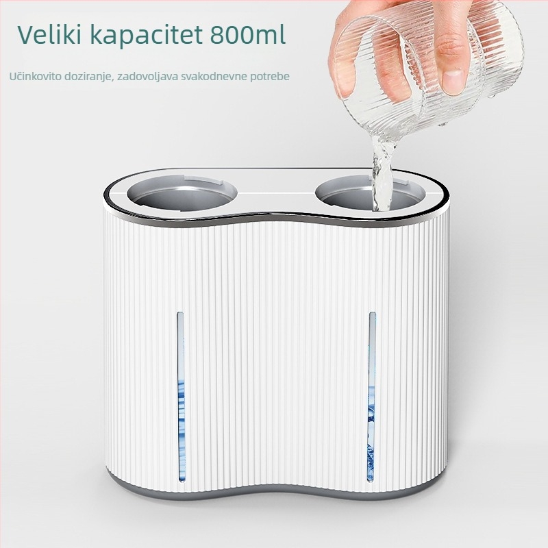 M11 dvostruki indukcijski dozator sapuna, zidni, ABS, CE certifikat, 715 g