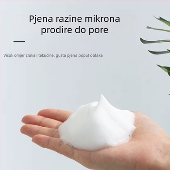 Pjena dozator sapuna – ručno pritiskanje, ABS+PETG, injekcijsko prešivanje, moderan minimalistički dizajn, težina 0.5