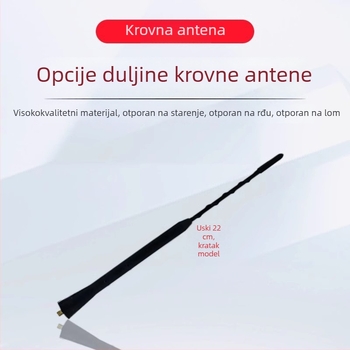 Automobilska TV antena – navojni priključak – kompatibilnost s originalnom tvorničkom opremom – bez prilagodbi