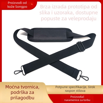 Pine Cone najlon naramenica za cross-body torbu za prijenosno računalo, kameru i kutiju alata – podesiva