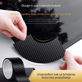 Traka za brtvljenje automobilske sunčevog krova - ljepilna brtvna traka za staklo krova