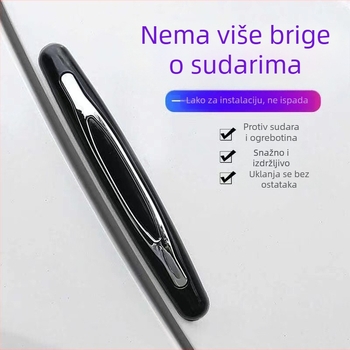 Tongtong optimization Bočna zaštitna traka vrata automobila i retrovizora – PVC+ABS, model 9216, univerzalna