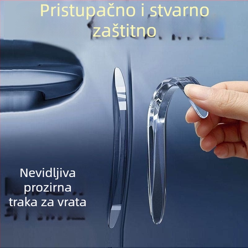 Nevidljiva zaštitna traka za vrata automobila – zaštita pri otvaranju vrata i zaštita retrovizora, samoljepljiva traka