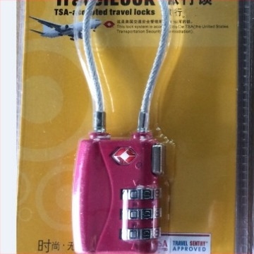 TSA719 Brava za prtljagu s kodom, od cinkovog legura, debljina brave 3–4 mm, 63 g