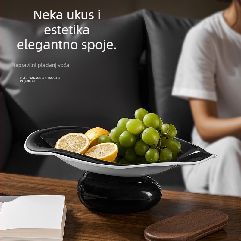 Tanjur za voće od plastike, marka Small Nose, prvoklasna kvaliteta, jednostavan stil
