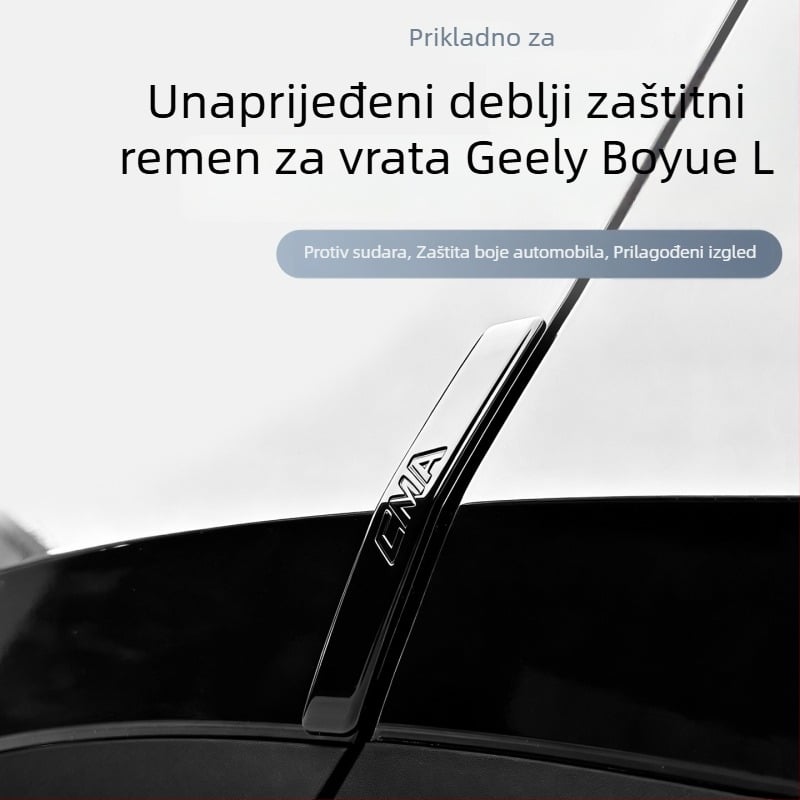 Antikolizijska traka za vrata Geely Boyue L 4. generacije, Mandini ABS