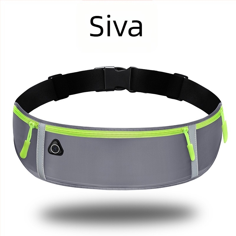 Ultra-tanka reflektirajuća torbica za pojas za trčanje i fitness, unisex, vodootporna, mini višenamjenski pojas