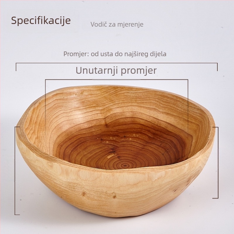 Kreativni drveni pladanj u kineskom stilu, visokog kvalitete, od masivnog drveta, pladanj za voće i užine, za kućnu upotrebu, mogućnost prilagođavanja