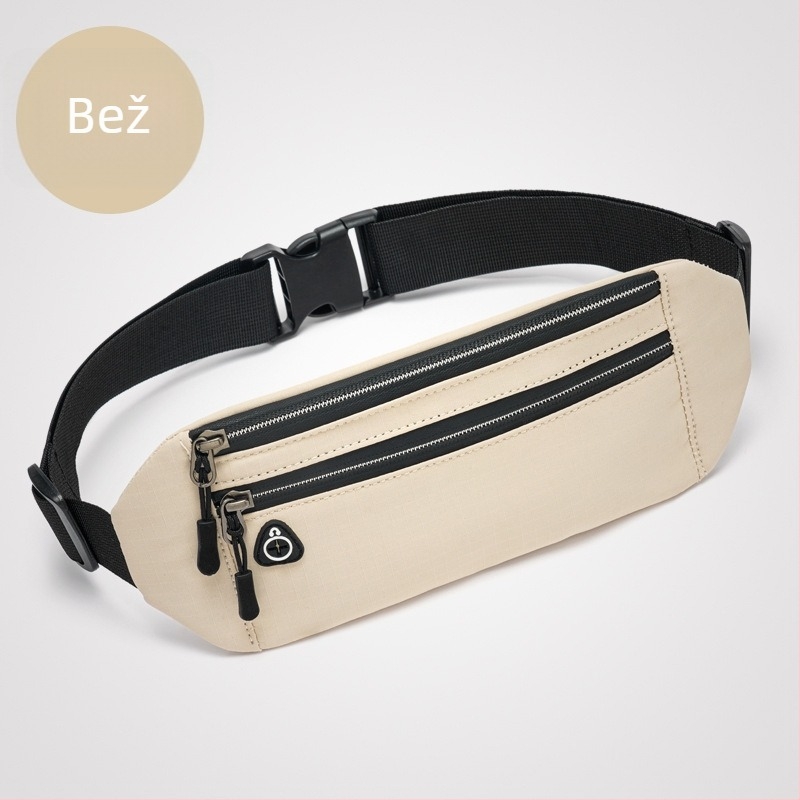 Torba za trbuh za trčanje, ultralahka, prozračna, kompaktna; Oxford tkanina, unisex, za vanjske sportove