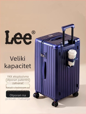 LEE kofer od 30 inča s okretnih kotačića, tvrdi kufer, veliki kapacitet, unisex, TSA zaključavanje