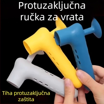 Set zaštite ručke vrata od silikona – zaštita od udara, apsorpcija buke, model F2451, moderni minimalistički stil