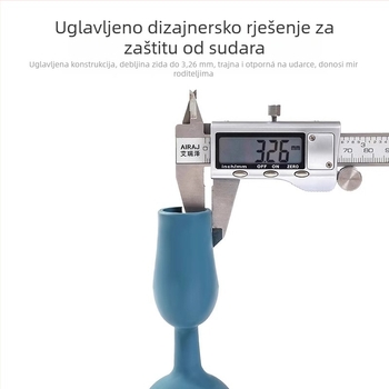 Set zaštite ručke vrata od silikona – zaštita od udara, apsorpcija buke, model F2451, moderni minimalistički stil