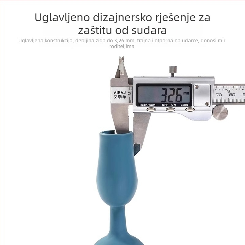 Set zaštite ručke vrata od silikona – zaštita od udara, apsorpcija buke, model F2451, moderni minimalistički stil