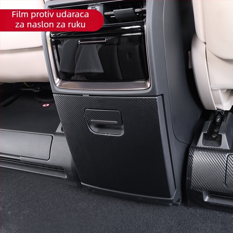 Zaštitni films za vrata za unutarnji naslon Alphard/Vellfire, PVC, ALF40, Happy Fire, ljepilo protiv udara