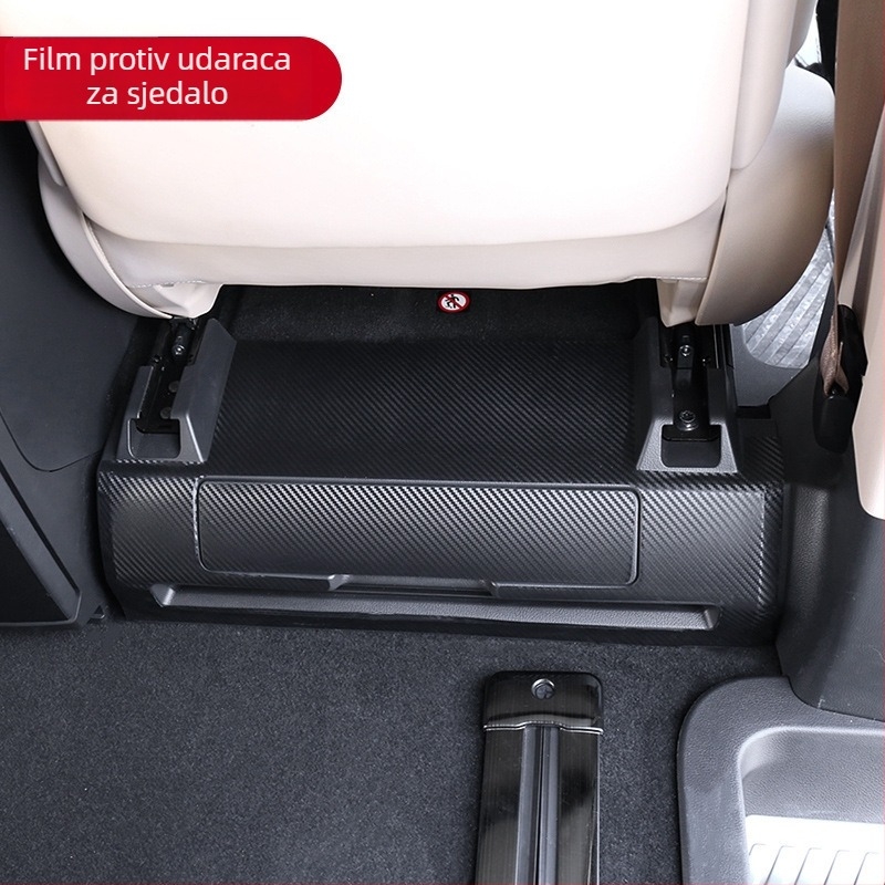 Zaštitni films za vrata za unutarnji naslon Alphard/Vellfire, PVC, ALF40, Happy Fire, ljepilo protiv udara