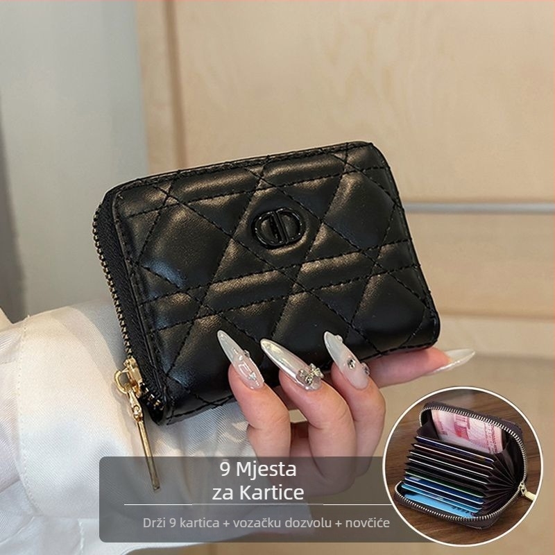 Držač kartica PU, Unisex, Ulični stil, Vodootporan i ultra lagan