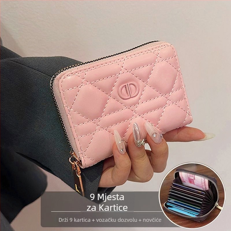 Držač kartica PU, Unisex, Ulični stil, Vodootporan i ultra lagan