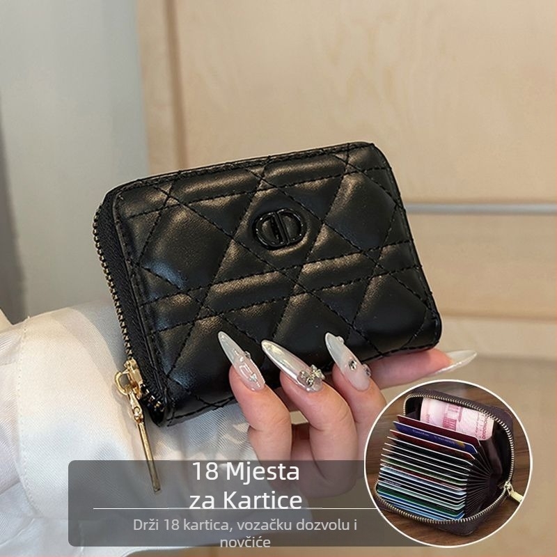 Držač kartica PU, Unisex, Ulični stil, Vodootporan i ultra lagan