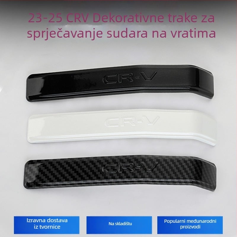 Ke shuai ABS zaštita rubova vrata CR-V 23-25, trake protiv sudara i ogrebotina, dekorativne naljepnice, CRVFZ, Guangzhou