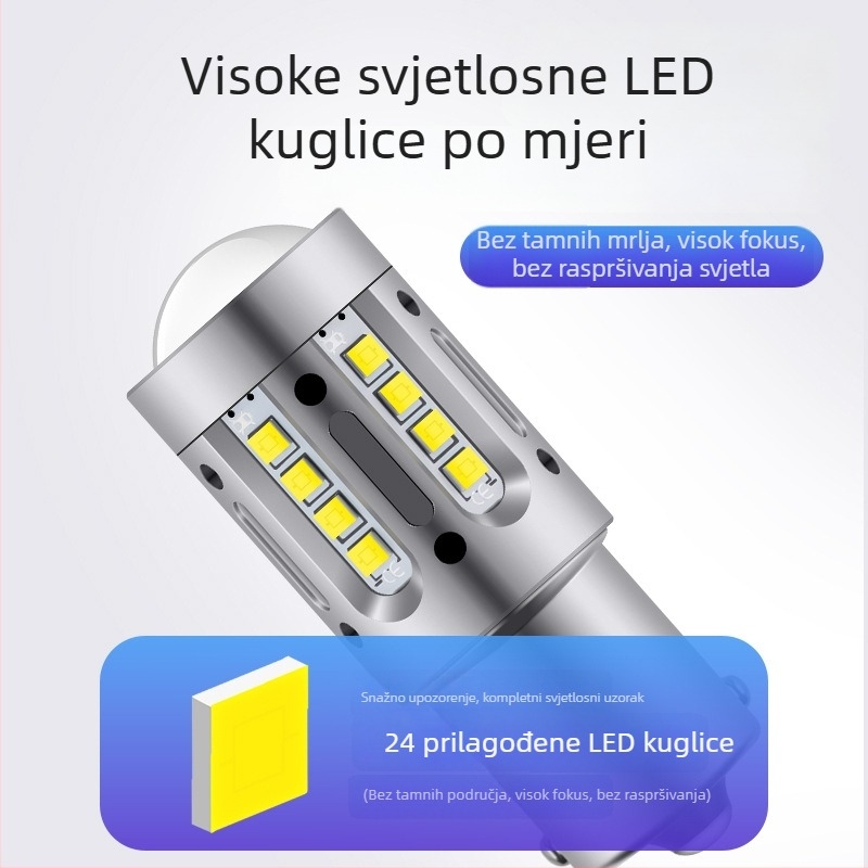 JC LED stražnje svjetlo – 24W, 12-36V, 12000LM, 0.7A, 50000h
