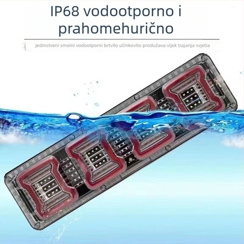 LED stražnja svjetla sklop za kamione i prikolice, 24V, LED izvor svjetla, model: stražnje svjetlo