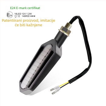 Yilongfan Y-A05-Y 24-LED dvostruko boje LED signalizacija, 12V, 3000K