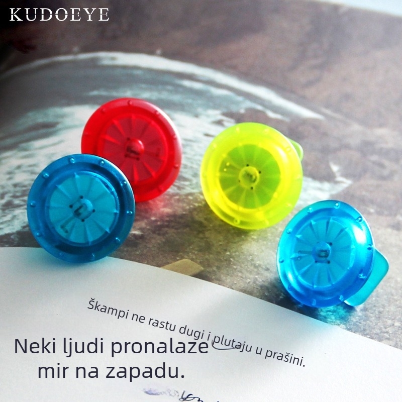 Kudoeye Stražnja svjetiljka za bicikl, upozoravajući signal, noćno svjetlo, mini bljeskanje svjetla