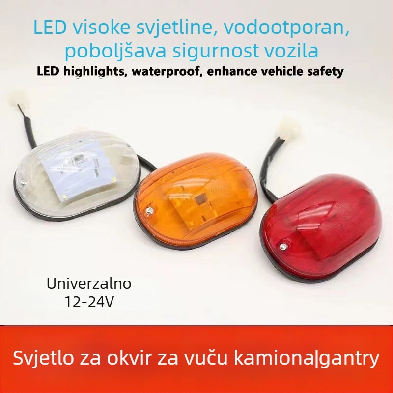 Indikatorska svjetiljka za dizalicu kamiona Gy1001008, LED, 24V, ABS kućište