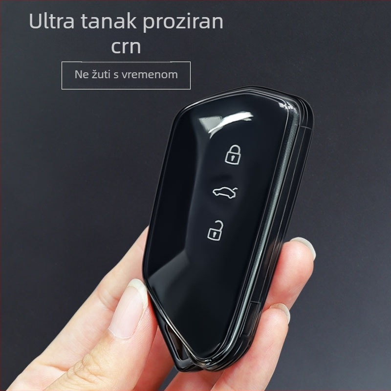 Kućište ključa Volkswagen – sveobuhvatno, TPU, jednostavan stil