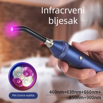 Ručna LED svjetiljka T9748, 15W, domet 20 m, 18650 baterija, vrijeme punjenja 5 h