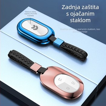 Futrola za ključ Weilai ET7/ET5 (2022) – visoko kvalitetno kućište od aluminijske legure i kože, Teeleyi auto dijelovi