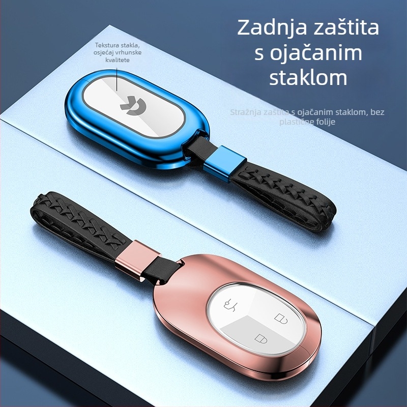 Futrola za ključ Weilai ET7/ET5 (2022) – visoko kvalitetno kućište od aluminijske legure i kože, Teeleyi auto dijelovi