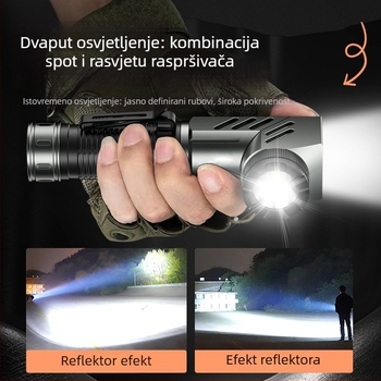 Magnetska višefunkcionalna kutna LED svjetiljka – snažno vanjsko radno osvjetljenje