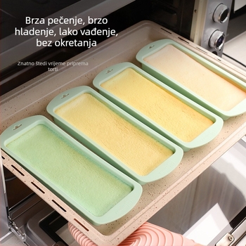 Silikonska kalupa za tortu s slojevitim mousse sendvič dizajnom — Marka Qiaole guo; Kalup za tortu; Težina 350 g