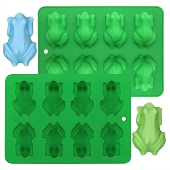 Kalup za kolače od silikona, četvrtastog oblika, debeli dizajn, jednostavno oslobađanje za kućnu pripremu pečenja