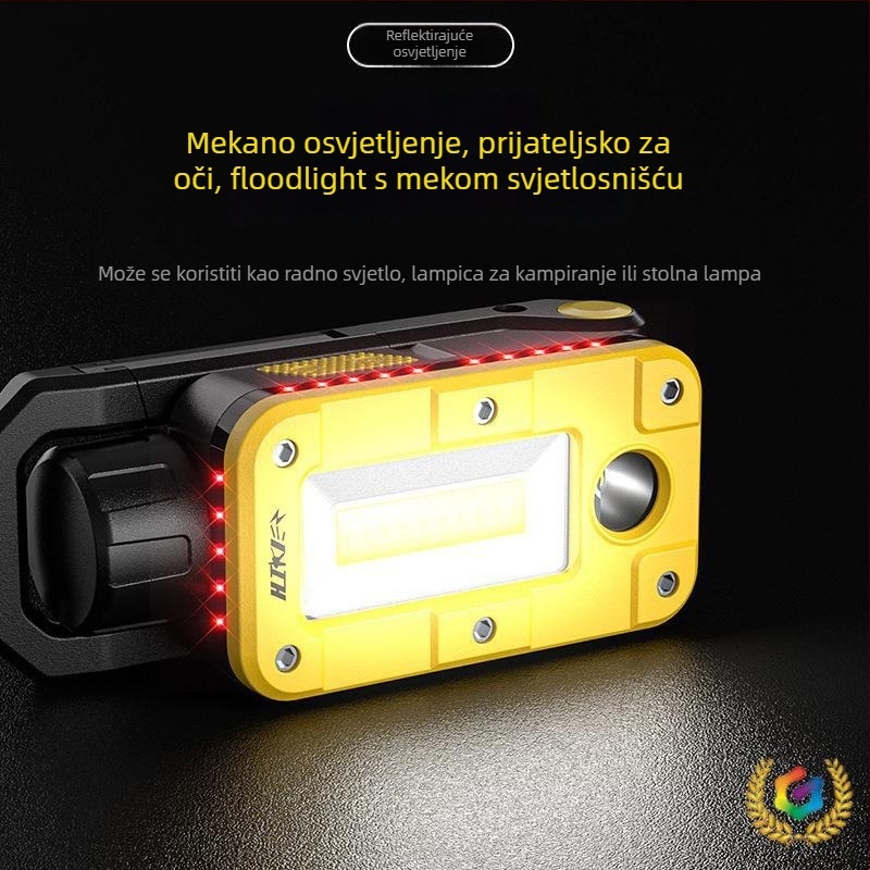 LED magnetsko radno svjetlo za automobilsku popravku, punjivo, 10W, 3.7V