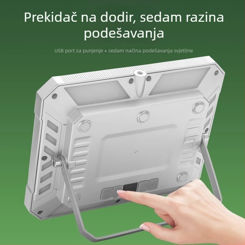 LED radno svjetlo s magnetskom bazom, punjivo, visoke svjetline, za gradilišta i kampiranje