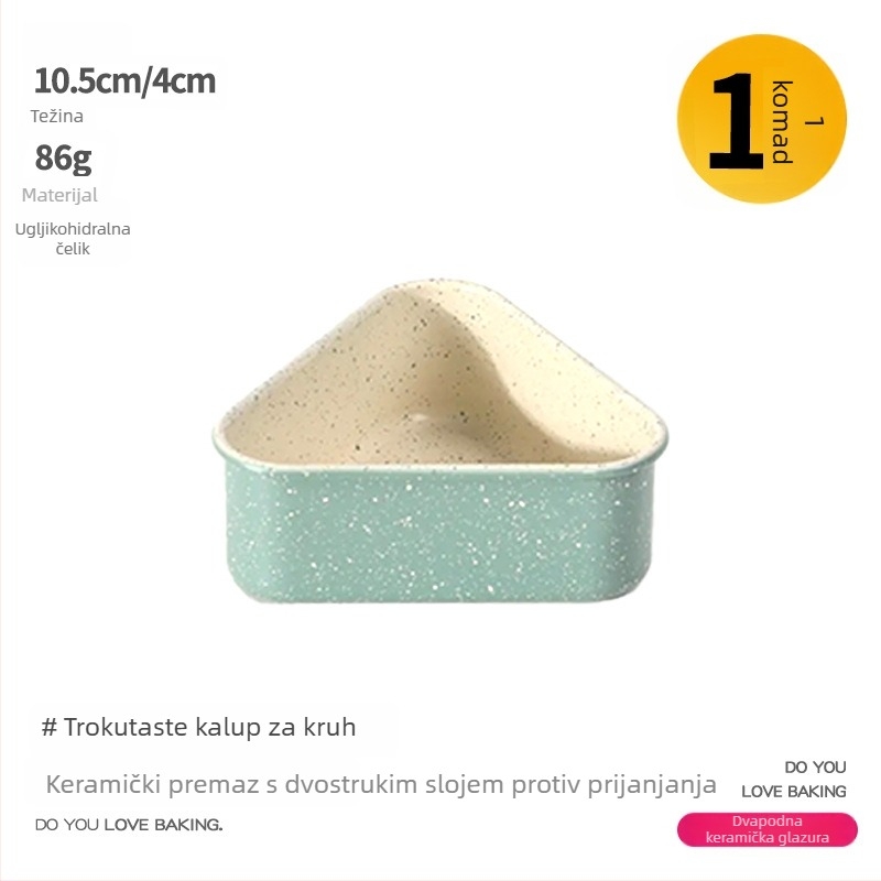 Trokutasti kalup za kruh - od ugljičnog čelika, Gu yi, moderni jednostavni stil, Zhejiang, Kina