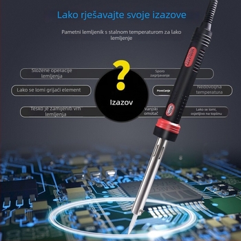 Električni lemilni set za kućnu uporabu – 220V, plastična drška, za zavarivanje i održavanje