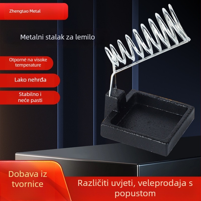 ZT-602 Kvadratni stalak za lemilo, višefunkcionalni metalni držač za alate za zavarivanje