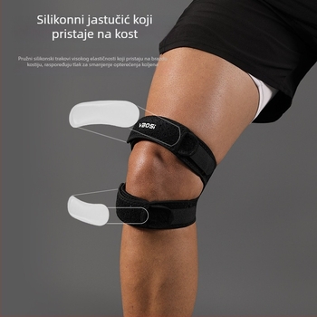 Vbosi koljena štitnici – prozračni poliesterski vlak, univerzalna veličina, za biciklizam, nogomet, košarku, odbojku, planinarenje i fitness, ultralako ispod 100 g